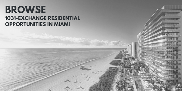 1031-Exchange woningen in Miami en Miami Beach